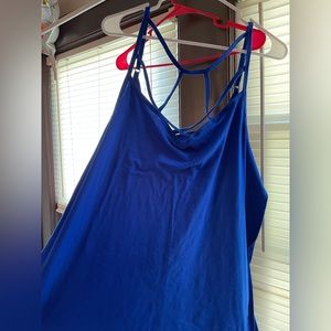 Royal blue tank top
